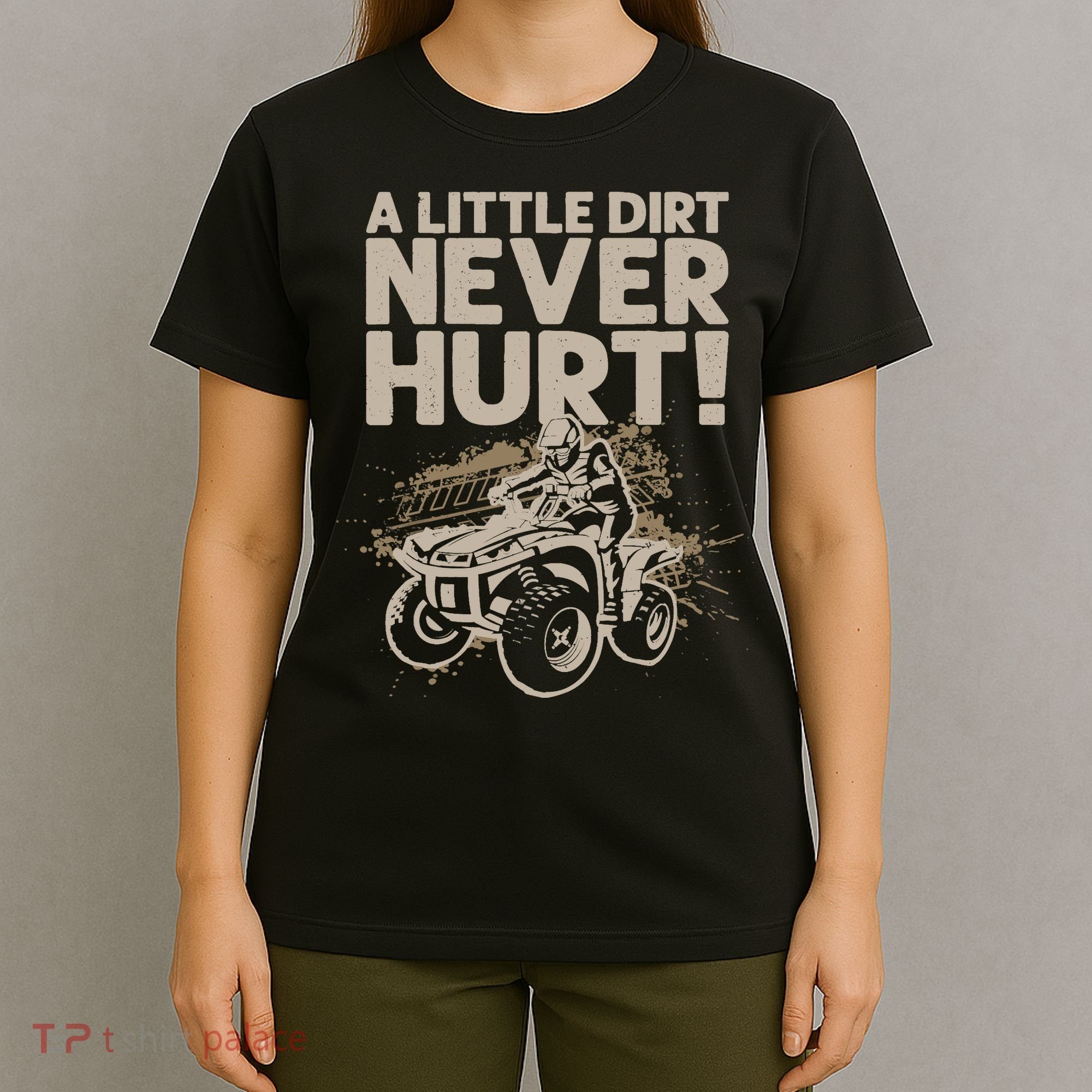 Cool ATV For Adult Off Road 4 Wheeler Bike Quad Racing T-Shirt