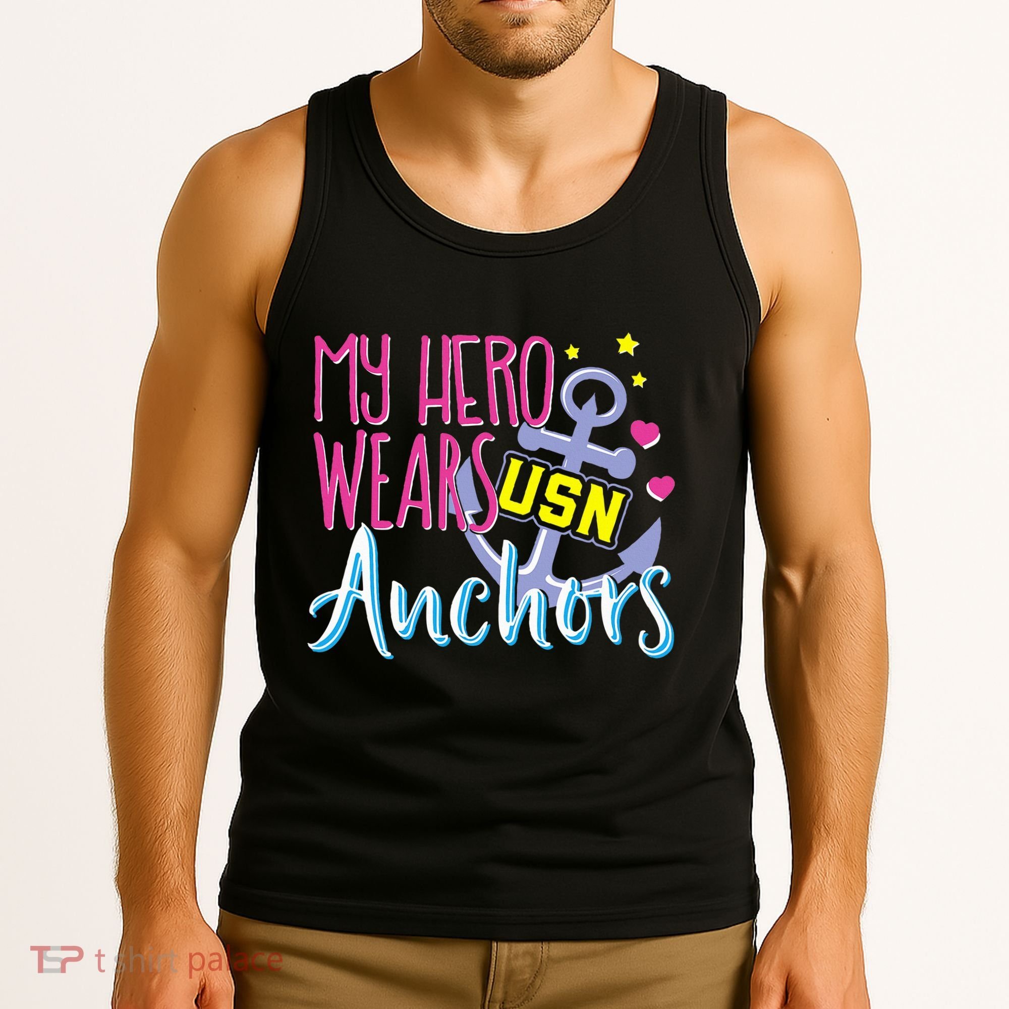 Chief Anchors For Husband Or Wife Tank Top
