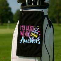 Chief Anchors For Husband Or Wife Golf Towel thumb 2