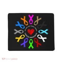 Cancer Awareness Fight Cancer Ribbon Mousepad thumb 0