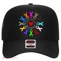 Cancer Awareness Fight Cancer Ribbon Hat thumb 0