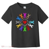Cancer Awareness Fight Cancer Ribbon Toddler T-Shirt thumb 0