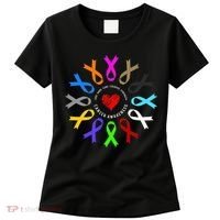 Cancer Awareness Fight Cancer Ribbon Women's T-Shirt thumb 0