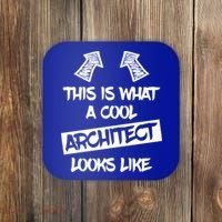 Cool Architect Funny Saying Architects Architecture Student Gift Coaster thumb 0