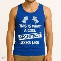 Cool Architect Funny Saying Architects Architecture Student Gift Tank Top thumb 3
