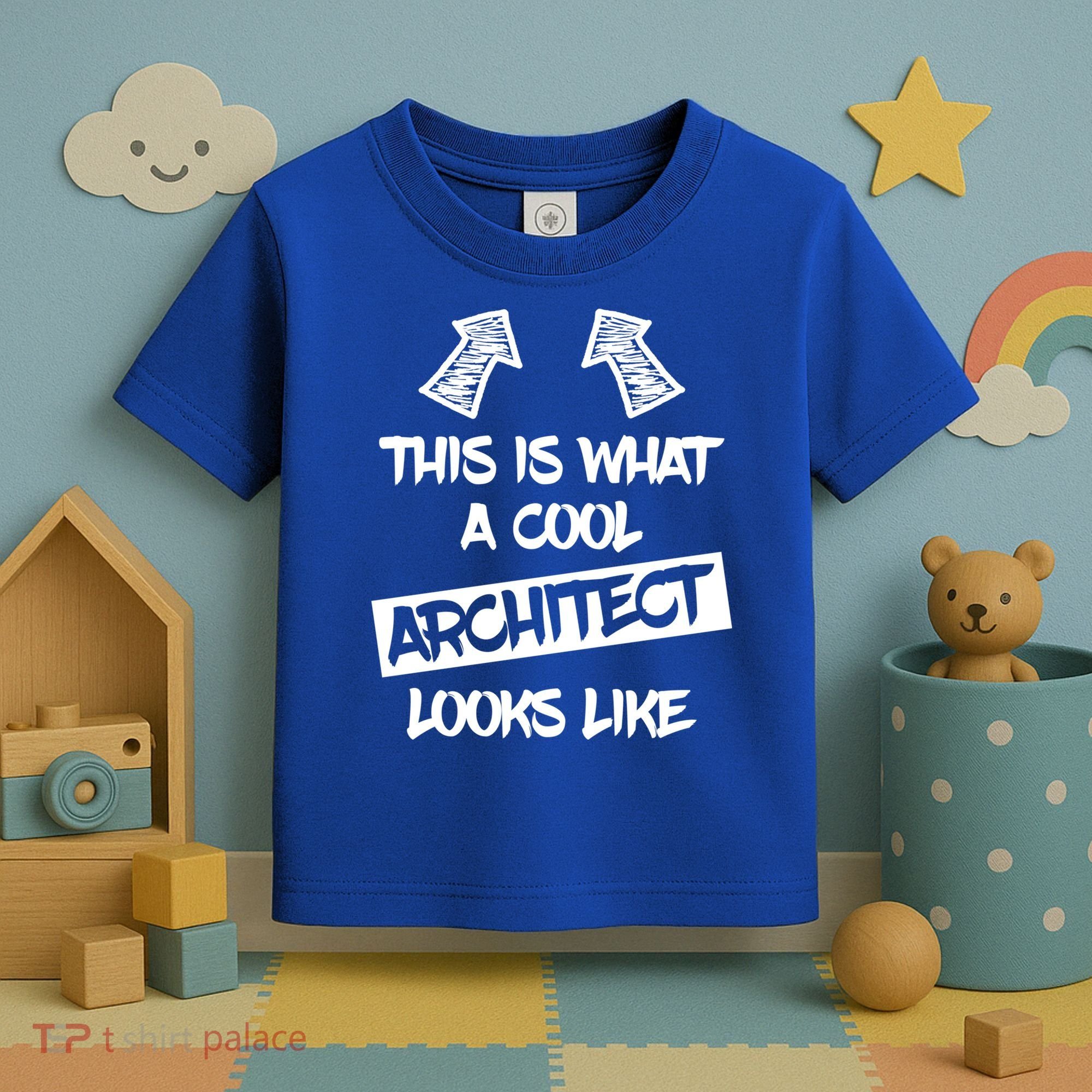 Cool Architect Funny Saying Architects Architecture Student Gift Toddler T-Shirt