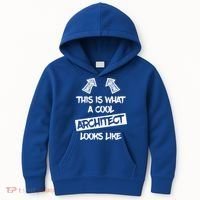 Cool Architect Funny Saying Architects Architecture Student Gift Kids Hoodie thumb 0