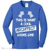 Cool Architect Funny Saying Architects Architecture Student Gift Kids Long Sleeve Shirt thumb 0