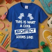 Cool Architect Funny Saying Architects Architecture Student Gift Kids T-Shirt thumb 3