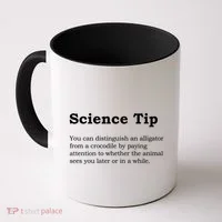 Crocodile Alligator Funny Science Tip Coffee Mug thumb 0