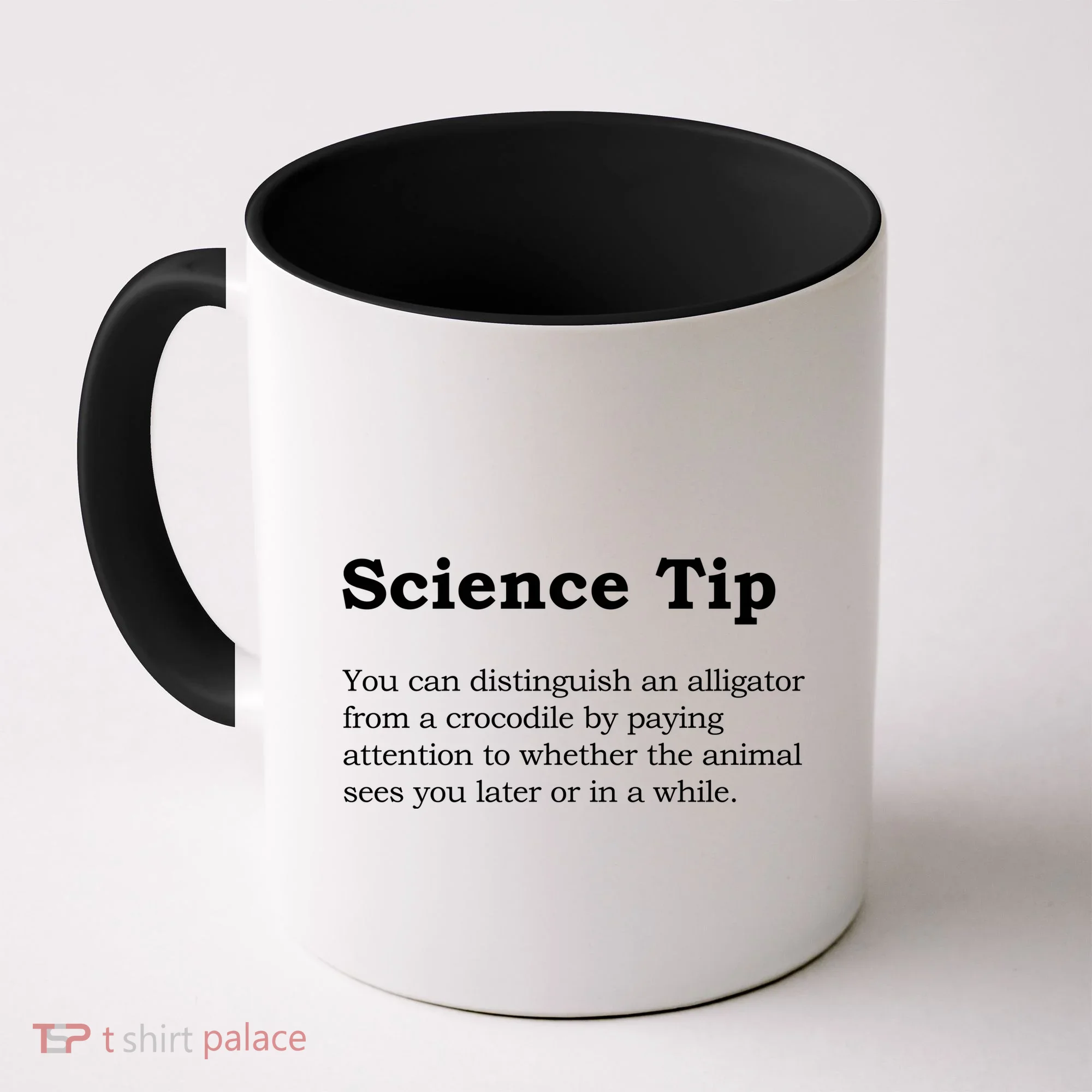 Crocodile Alligator Funny Science Tip Coffee Mug