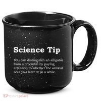 Crocodile Alligator Funny Science Tip 15oz Campfire Ceramic Mug thumb 0