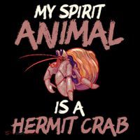 Cute And Funny My Spirit Animal Is A Hermit Crab Cool Gift Coffee Mug thumb 5