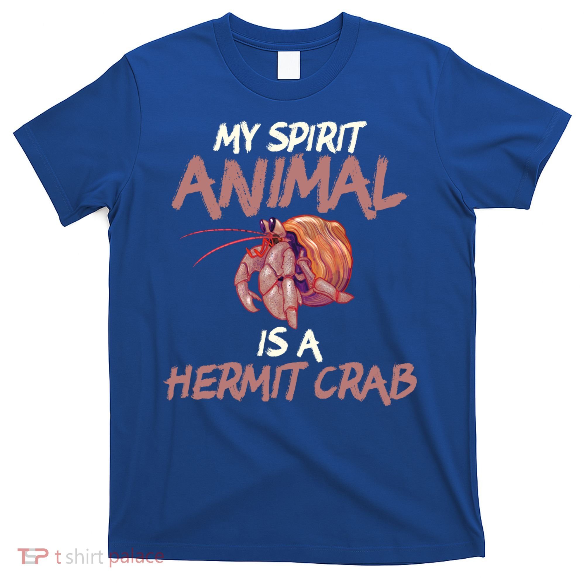 Cute And Funny My Spirit Animal Is A Hermit Crab Cool Gift T-Shirt