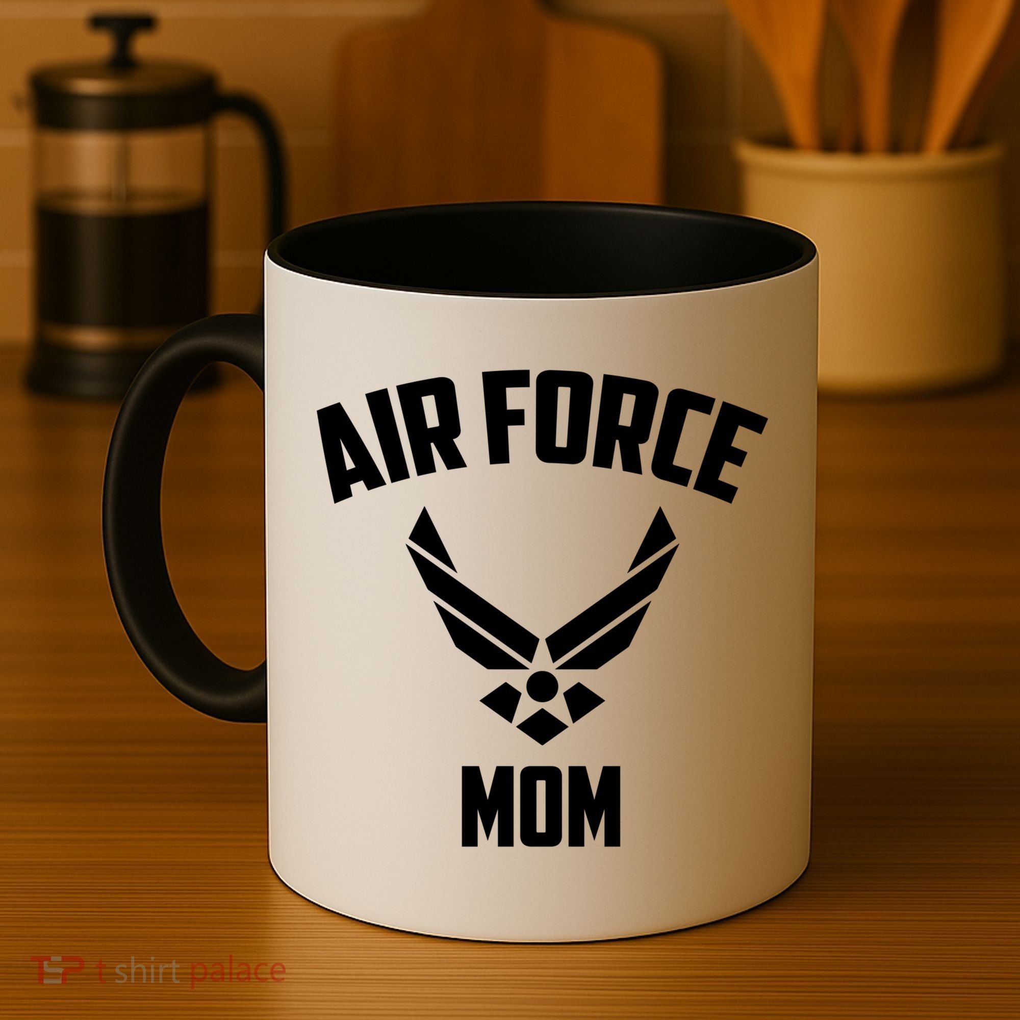 Cool Air Force Mom Gift Best Proud Military Veteran Women Funny Gift Coffee Mug
