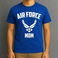 Cool Air Force Mom Gift Best Proud Military Veteran Women Funny Gift T-Shirt thumb 3