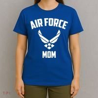 Cool Air Force Mom Gift Best Proud Military Veteran Women Funny Gift T-Shirt thumb 4