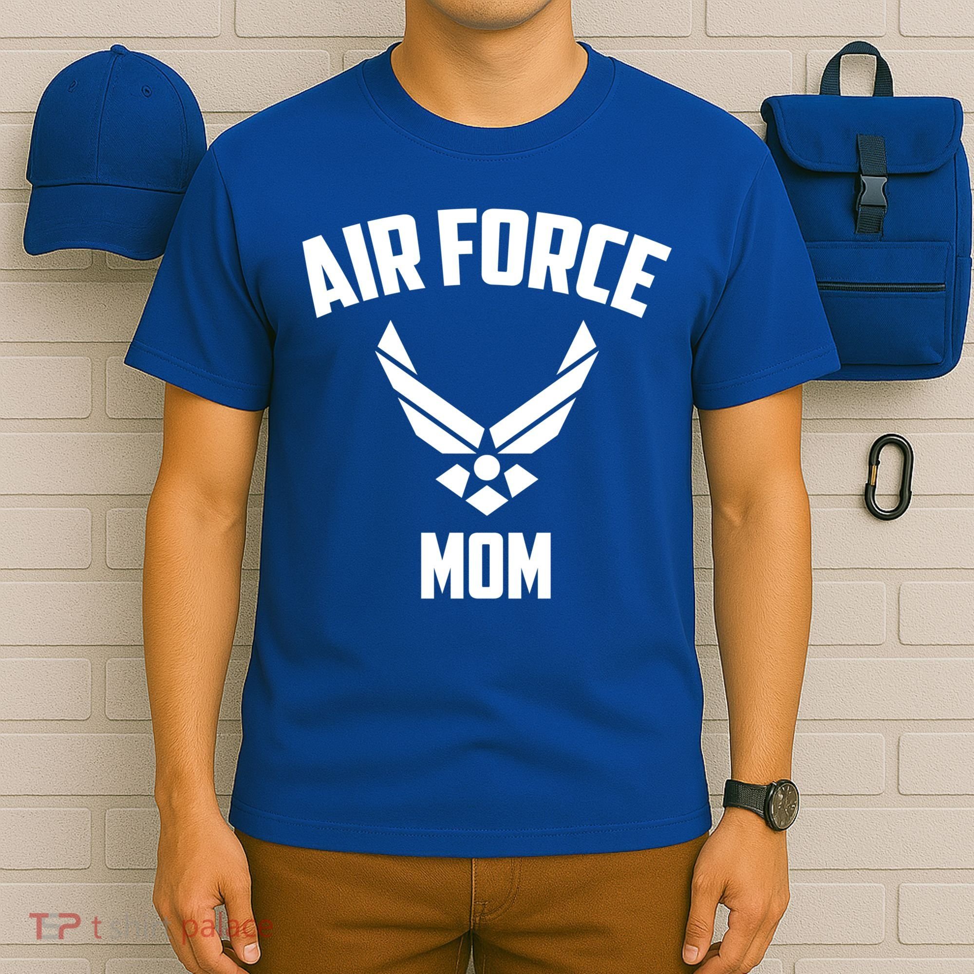 Cool Air Force Mom Gift Best Proud Military Veteran Women Funny Gift T-Shirt