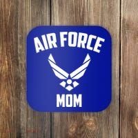 Cool Air Force Mom Gift Best Proud Military Veteran Women Funny Gift Coaster thumb 0