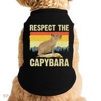 Capybara Art For Women Rodent Animal Lover Capybara Doggie Tank thumb 0