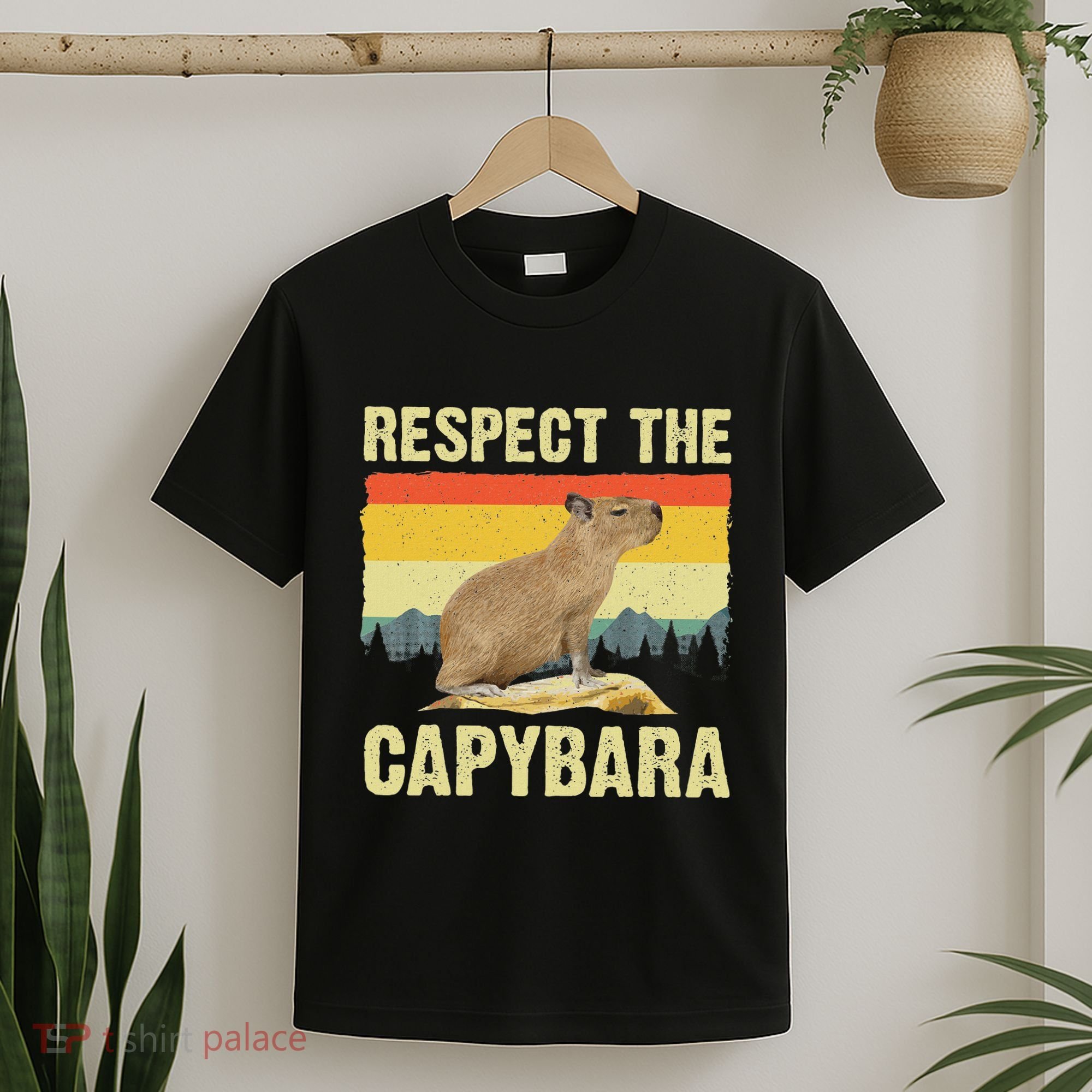 Capybara Art For Women Rodent Animal Lover Capybara T-Shirt