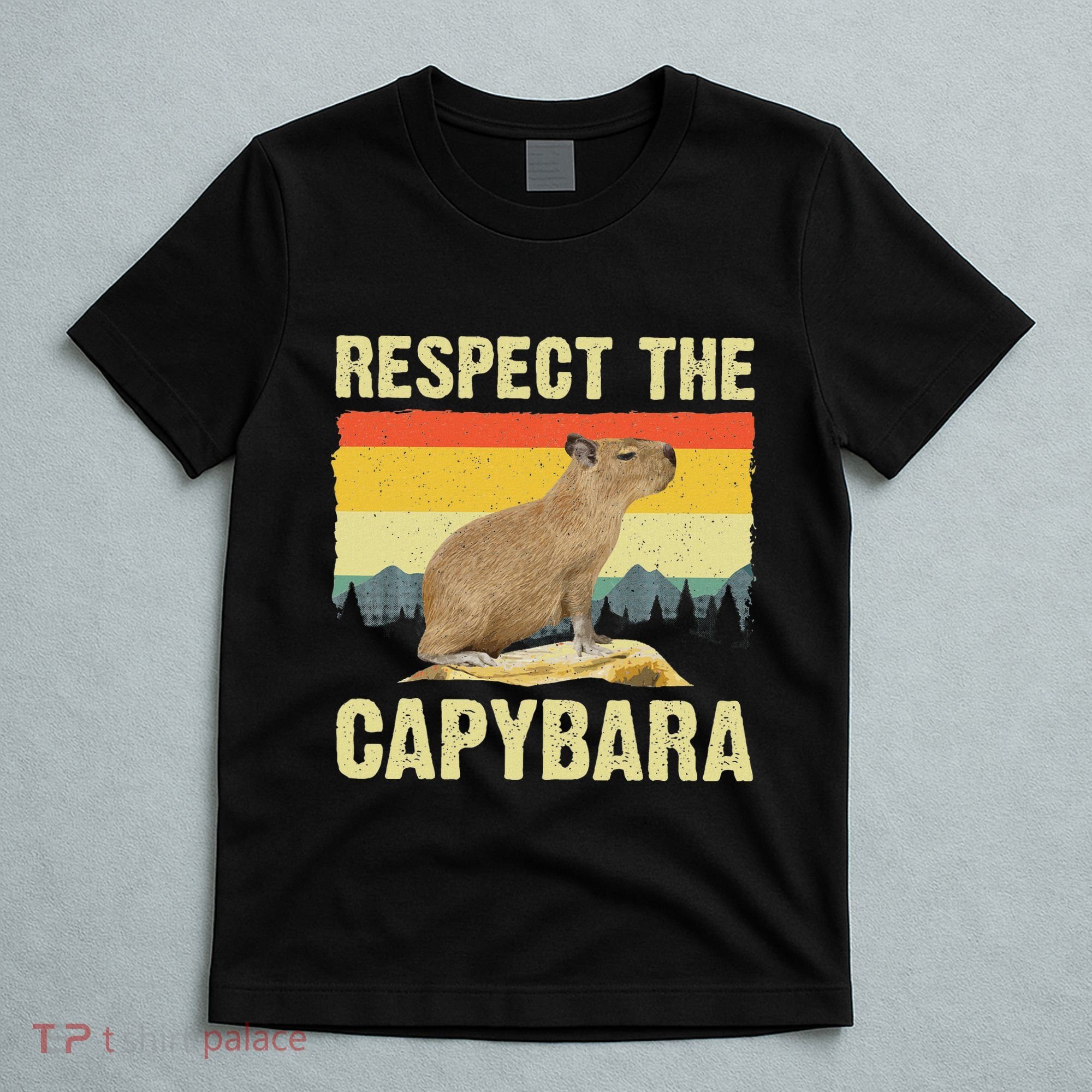 Capybara Art For Women Rodent Animal Lover Capybara T-Shirt