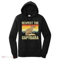 Capybara Art For Women Rodent Animal Lover Capybara Women's Hoodie thumb 0