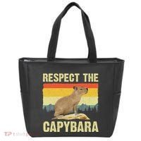 Capybara Art For Women Rodent Animal Lover Capybara Tote Bag thumb 0