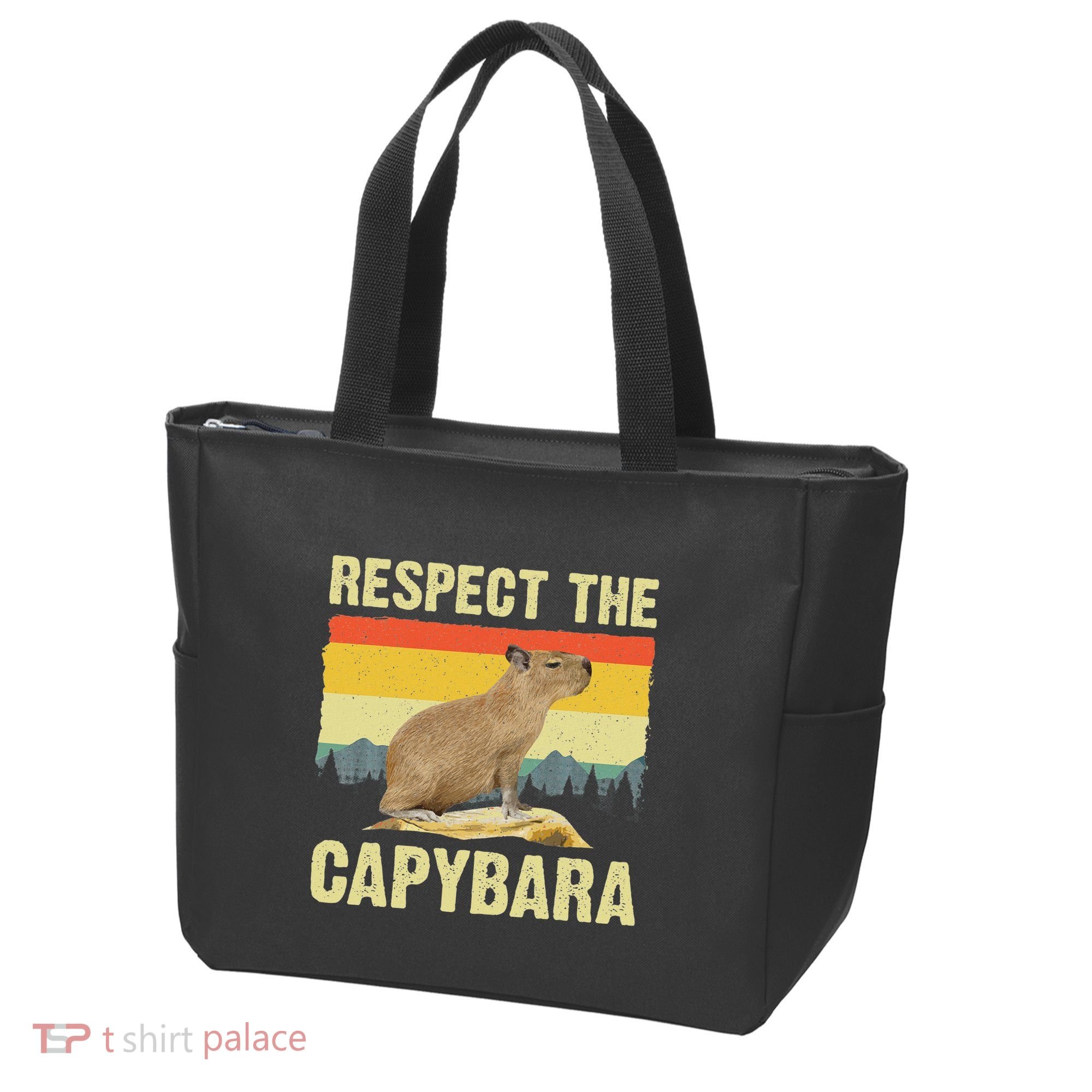 Capybara Art For Women Rodent Animal Lover Capybara Tote Bag