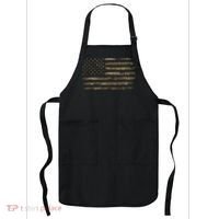 Camo American Flag Usa Camouflage Apron thumb 0
