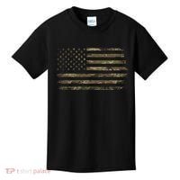 Camo American Flag Usa Camouflage Kids T-Shirt thumb 0