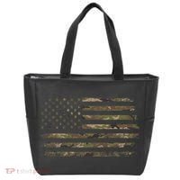 Camo American Flag Usa Camouflage Tote Bag thumb 0