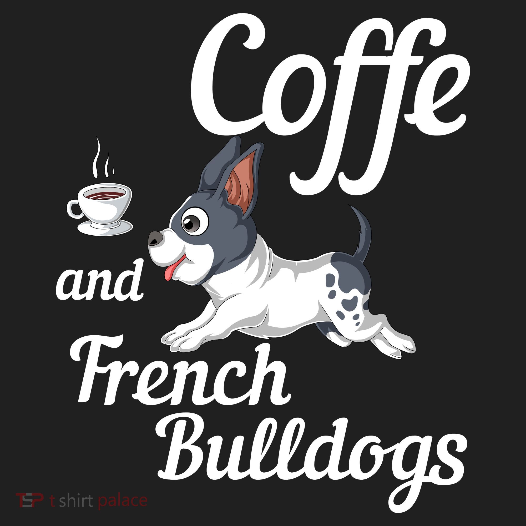 Coffee And French Bulldogs Women's Sweatshirt