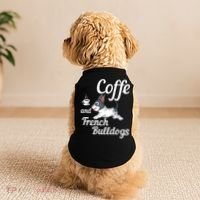 Coffee And French Bulldogs Doggie Tank thumb 2