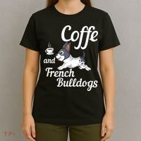 Coffee And French Bulldogs T-Shirt thumb 4