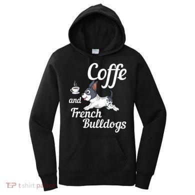 Coffee And French Bulldogs Women's Hoodie