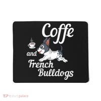 Coffee And French Bulldogs Mousepad thumb 0
