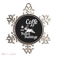 Coffee And French Bulldogs Ornament thumb 0