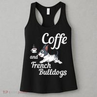 Coffee And French Bulldogs Women's Tank Top thumb 3