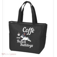 Coffee And French Bulldogs Tote Bag thumb 3