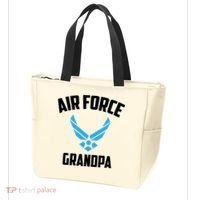 Cool Air Force Grandpa Gift Proud Us Military Veteran Gift Tote Bag thumb 3