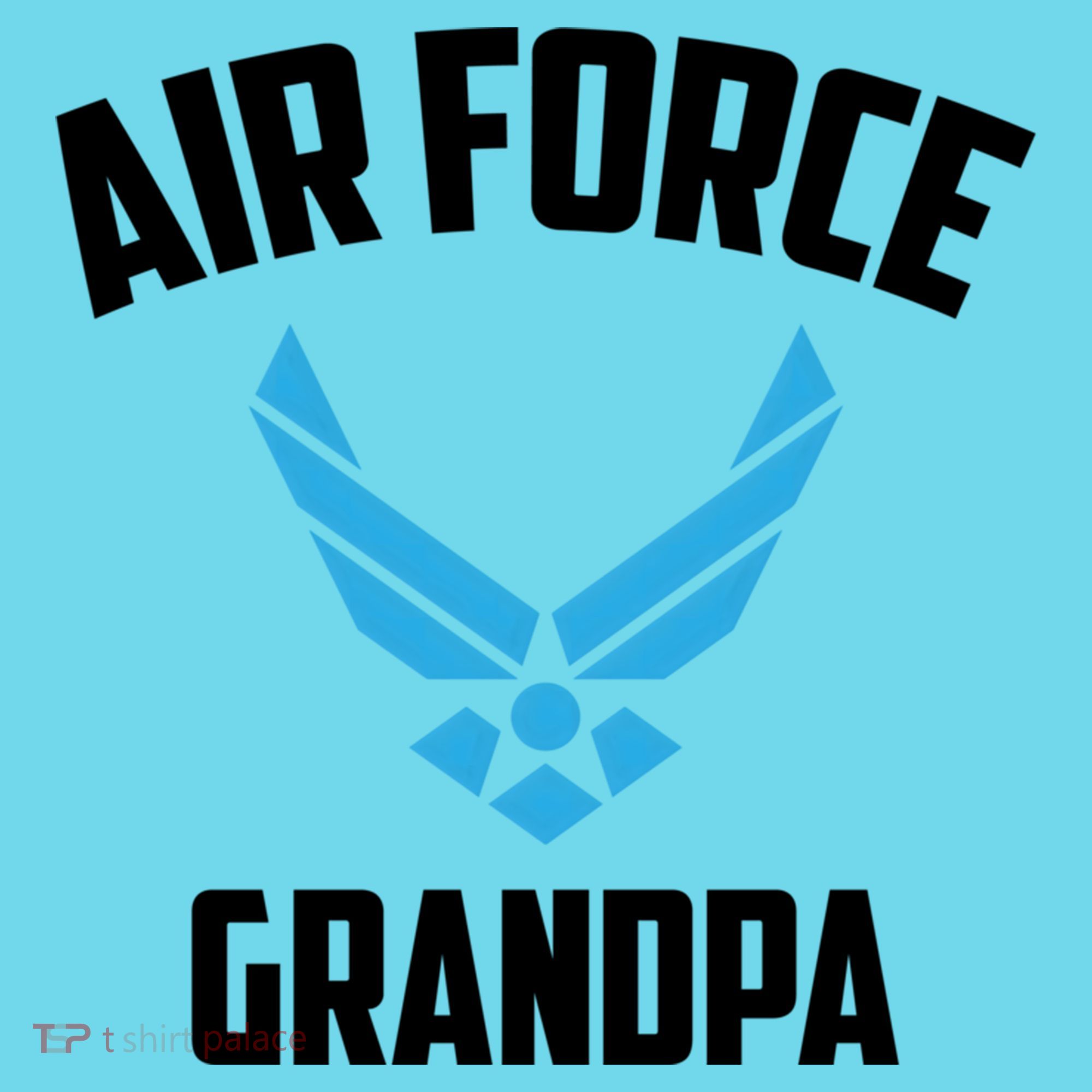 Cool Air Force Grandpa Gift Proud Us Military Veteran Gift T-Shirt