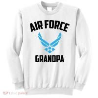 Cool Air Force Grandpa Gift Proud Us Military Veteran Gift Sweatshirt thumb 0