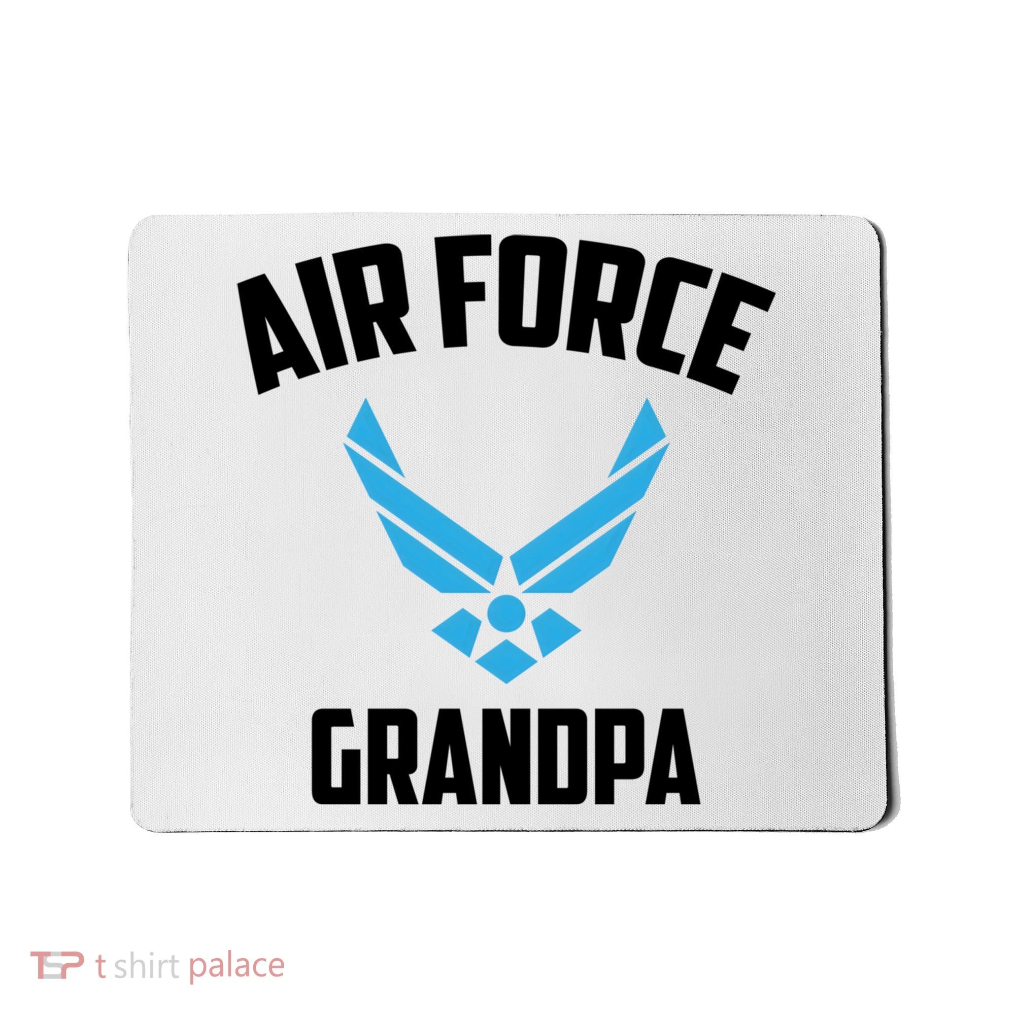 Cool Air Force Grandpa Gift Proud Us Military Veteran Gift Mousepad