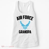 Cool Air Force Grandpa Gift Proud Us Military Veteran Gift Women's Tank Top thumb 0