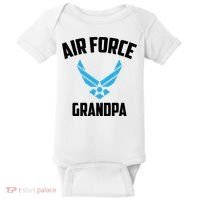 Cool Air Force Grandpa Gift Proud Us Military Veteran Gift Baby Bodysuit thumb 0