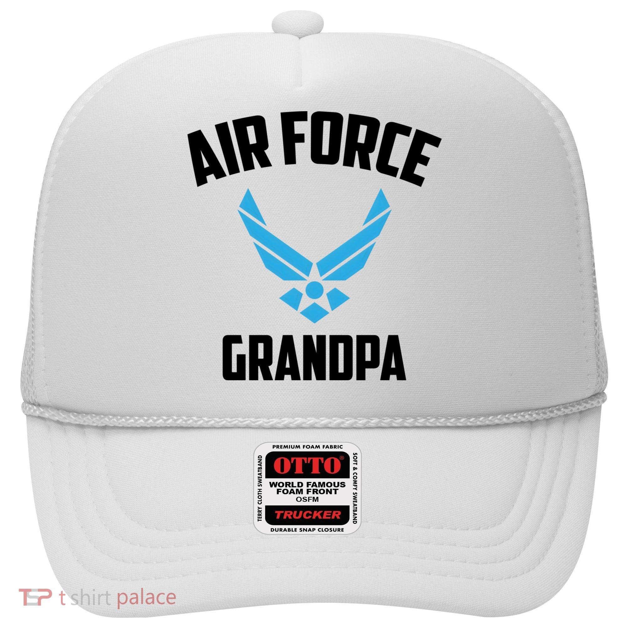 Cool Air Force Grandpa Gift Proud Us Military Veteran Gift Hat