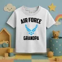 Cool Air Force Grandpa Gift Proud Us Military Veteran Gift Toddler T-Shirt thumb 3