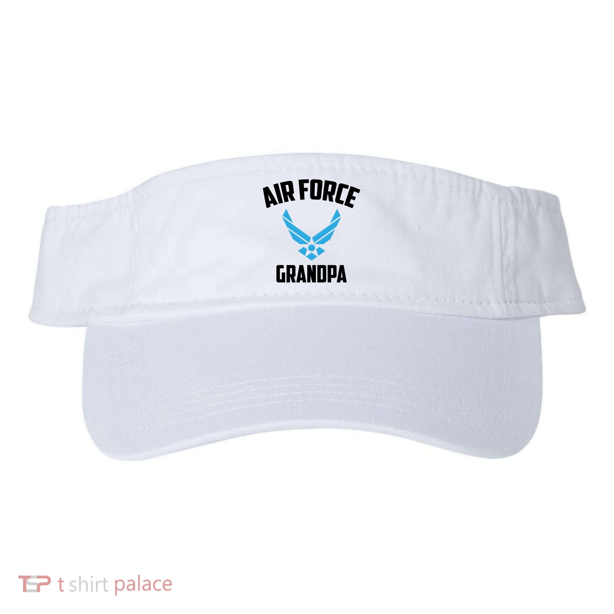 Cool Air Force Grandpa Gift Proud Us Military Veteran Gift Visor