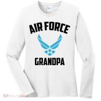 Cool Air Force Grandpa Gift Proud Us Military Veteran Gift Women's Long Sleeve Shirt thumb 0
